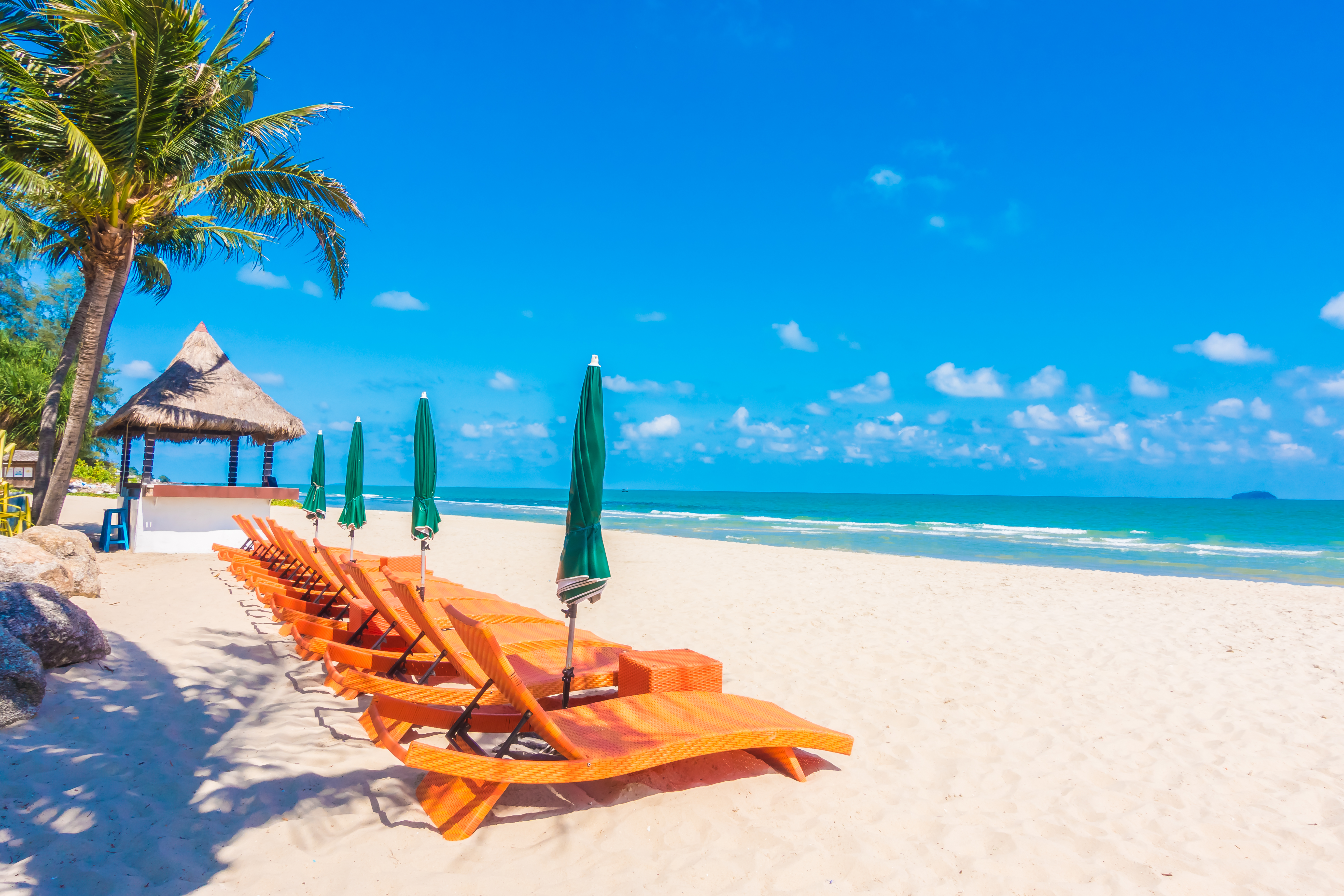 Beach paradise island
